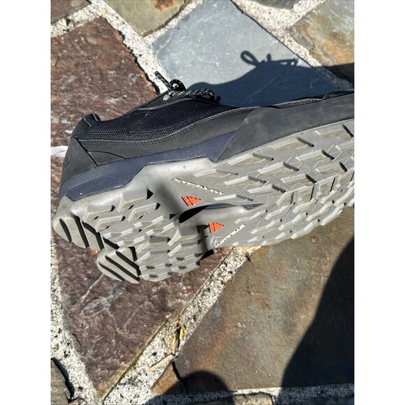 Adidas size 14  Sahale X Night Grey Black Mens Lifestyle Outdoor Sneakers FZ2328 - Picture 11 of 12